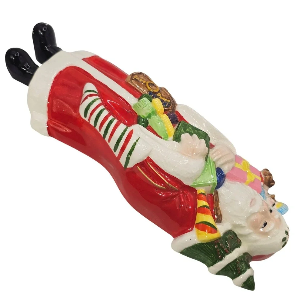 Vintage 1976 A Company Of‎ Friends Ceramic Santa Hanging Wall Plaque